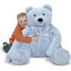 Мягкая игрушка Melissa&Doug Большой плюшевый мишка, голубой, 76см х. 69см (MD3983)