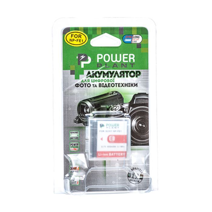 Аккумулятор к фото/видео PowerPlant Sony NP-FE1 (DV00DV1062) изображение 3