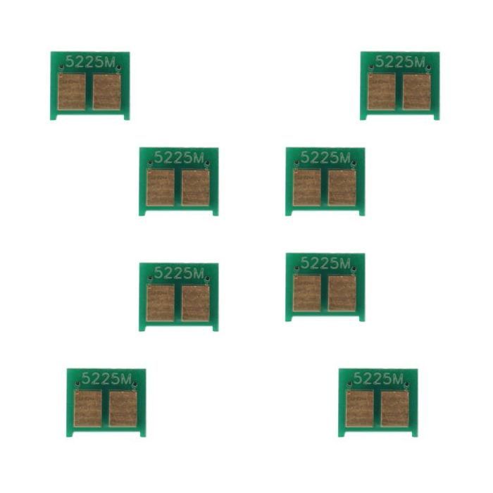 Чип для картриджа HP CLJ CP5220/5225 Cyan BASF (WWMID-71896)