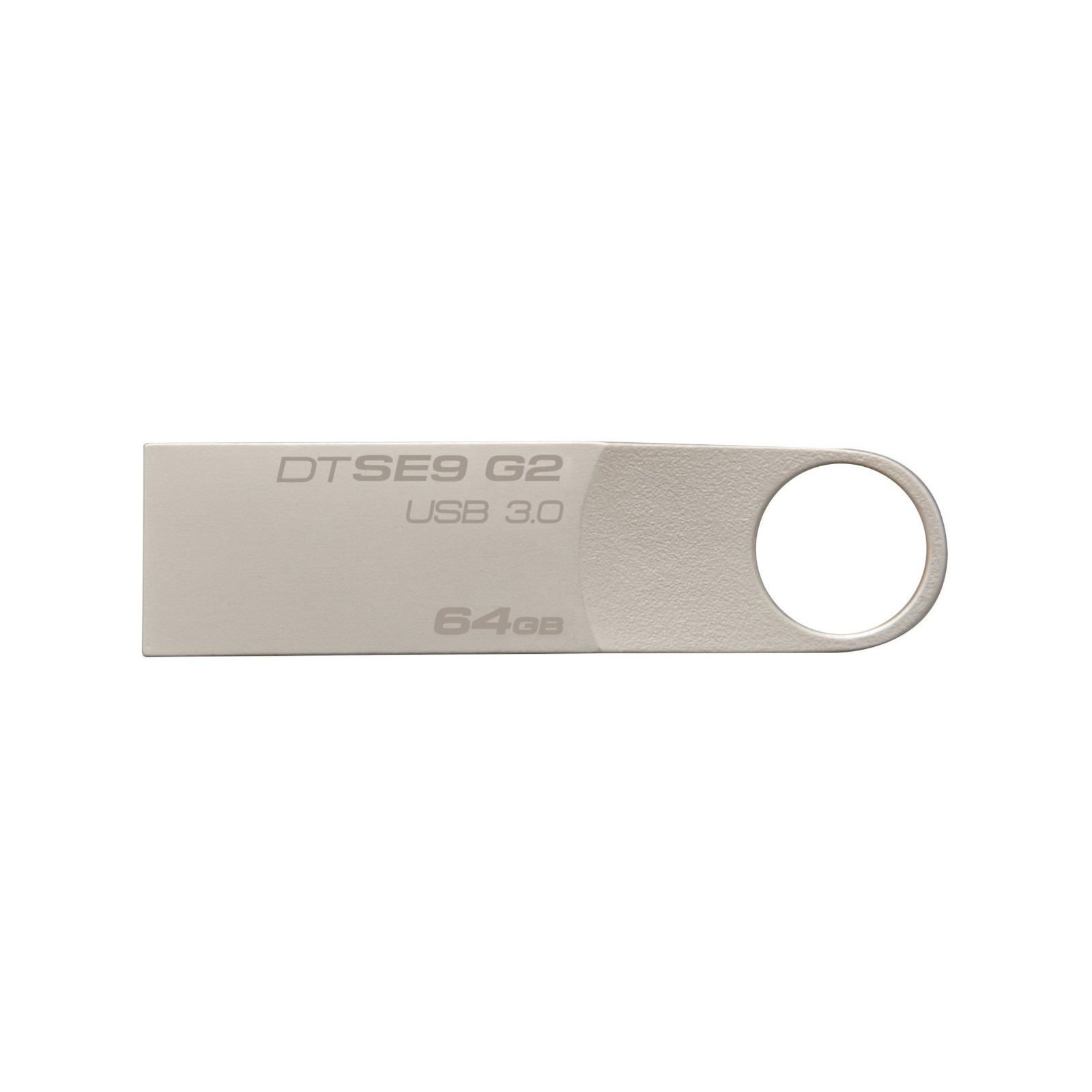 USB флеш накопичувач Kingston 64GB DTSE9 G2 Metal Silver USB 3.0 (DTSE9G2/64GB)