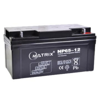 Фото - Батарея для ДБЖ Matrix Батарея до ДБЖ  12V 65AH  NP65-12 (NP65-12)