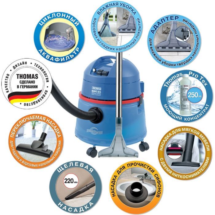 Пилосос Thomas Bravo 20 S Aquafilter (788076) зображення 4