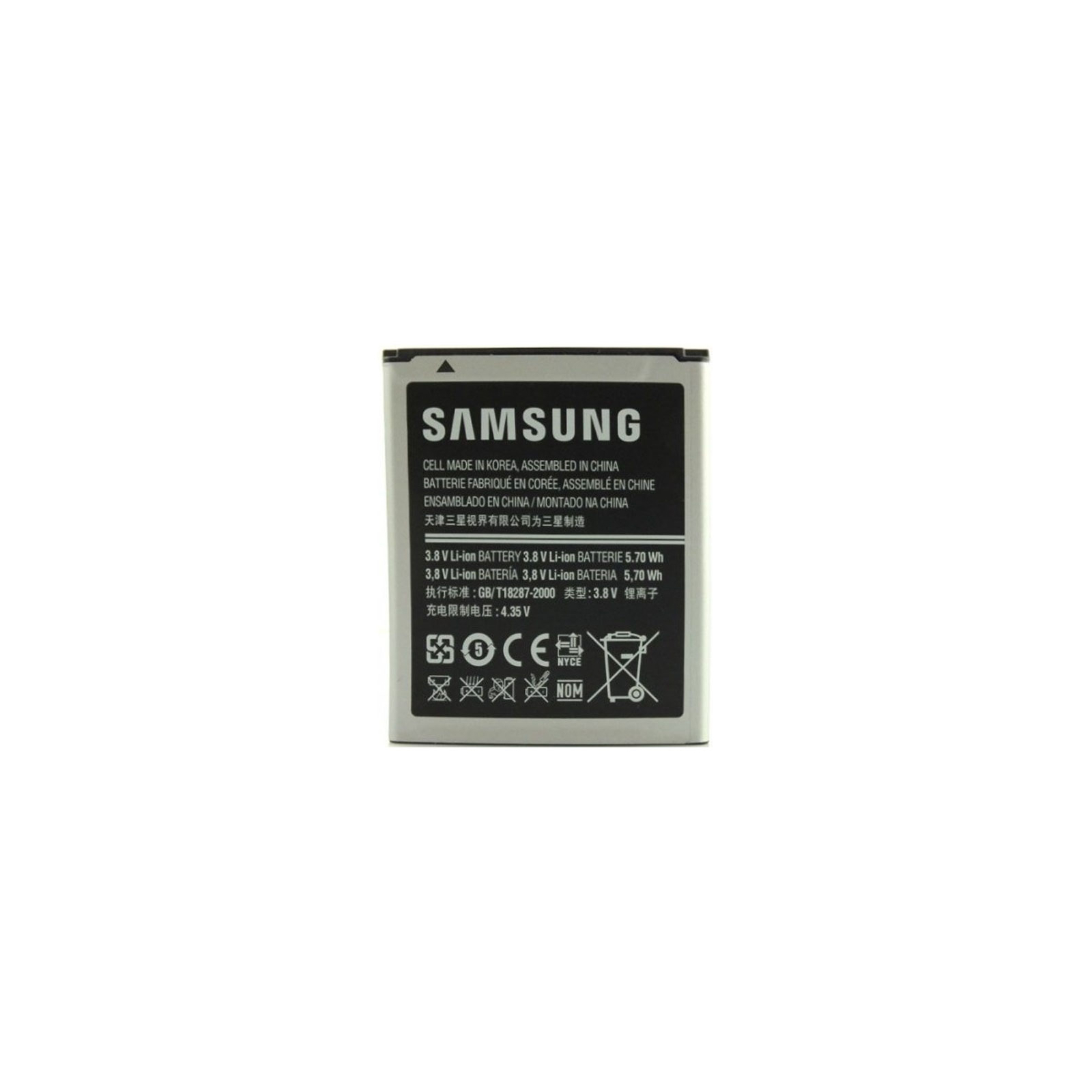 Аккумуляторная батарея для телефона Samsung EB425161LU (S7562/I8160/I8190) (24017 / EB425161LU)