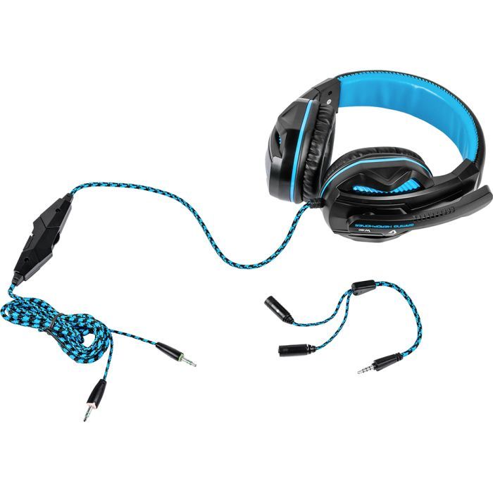 Навушники Gemix W-360 black-blue зображення 4
