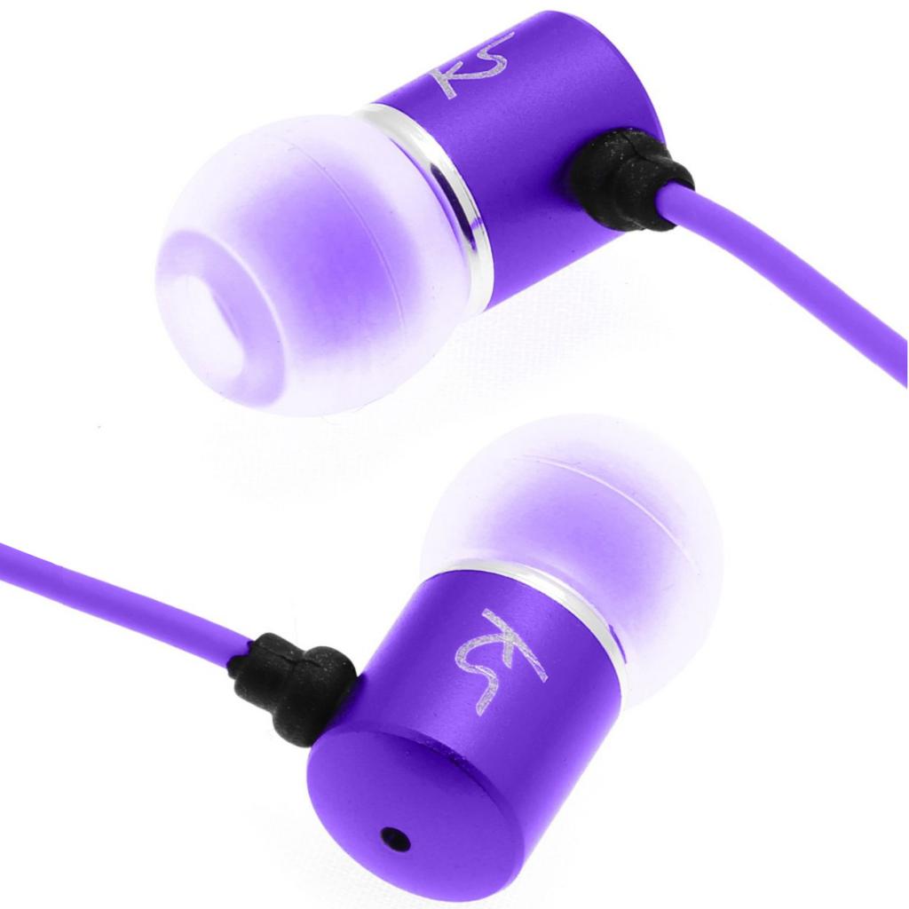 Наушники KitSound KS Ace In-Ear Headphones with mic Purple (KSACEMPU) изображение 3
