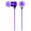 Наушники KitSound KS Ace In-Ear Headphones with mic Purple (KSACEMPU)
