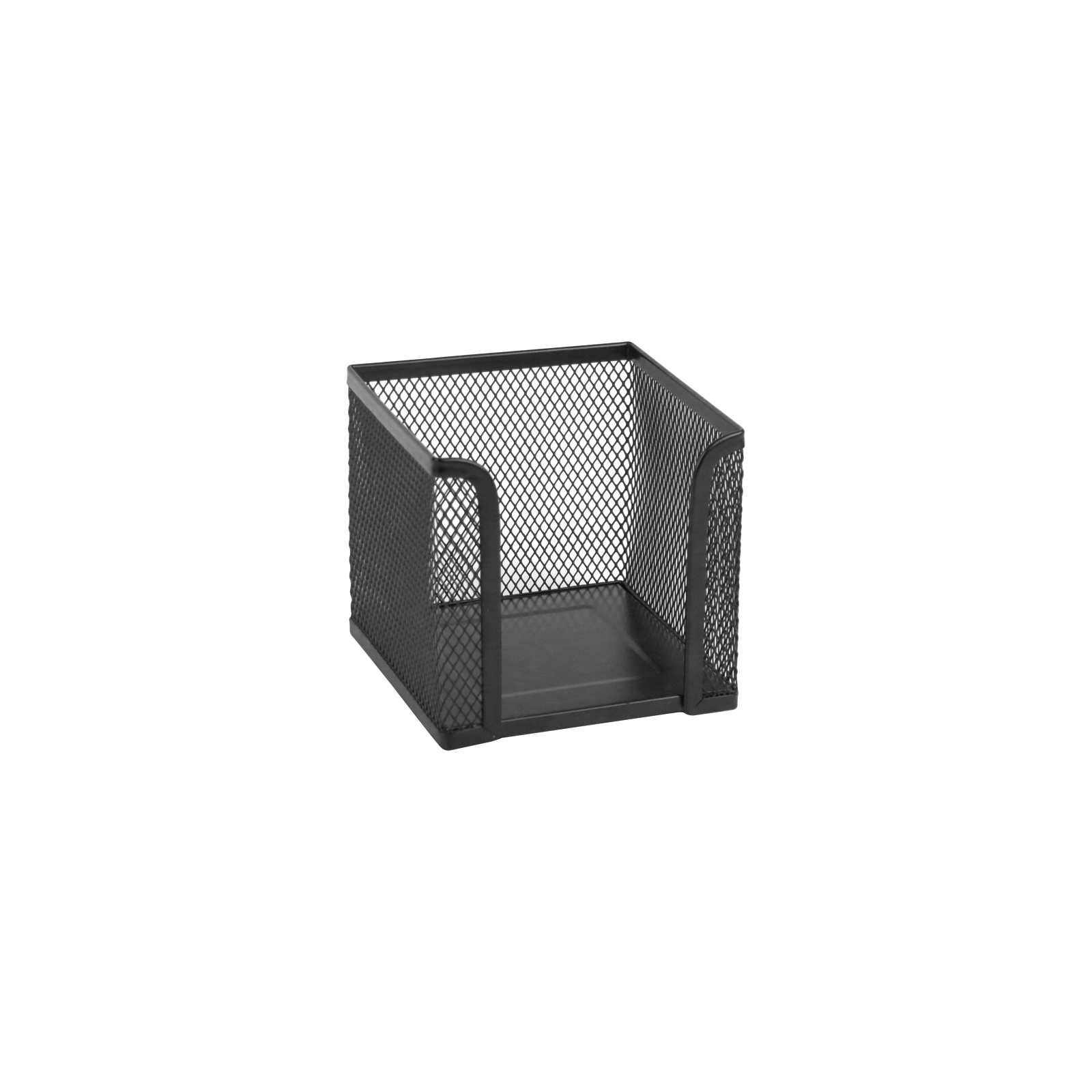 Подставка-куб для писем и бумаг Axent 100х100x100мм, wire mesh, black (2112-01-A)