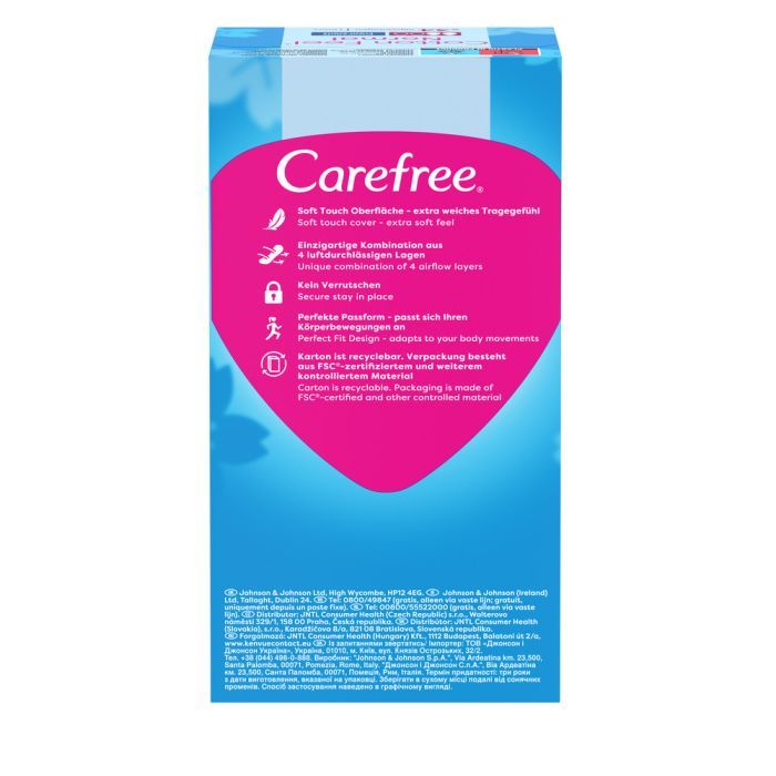 Ежедневные прокладки Carefree Cotton Fresh 34 шт. (3574661064307/3574661565071/8002110312365) изображение 5