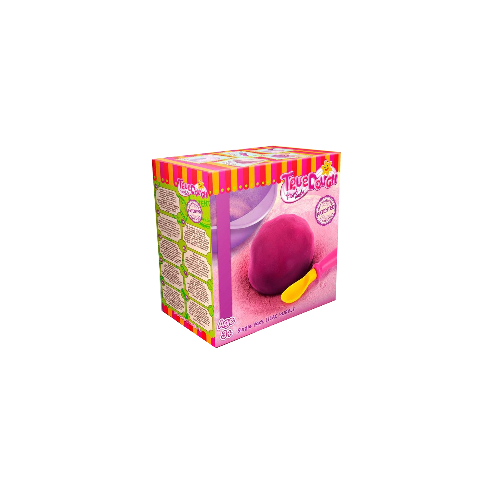 Набор для творчества TrueDough для лепки с одним цветом Сиренево-фиолетовый (21002)