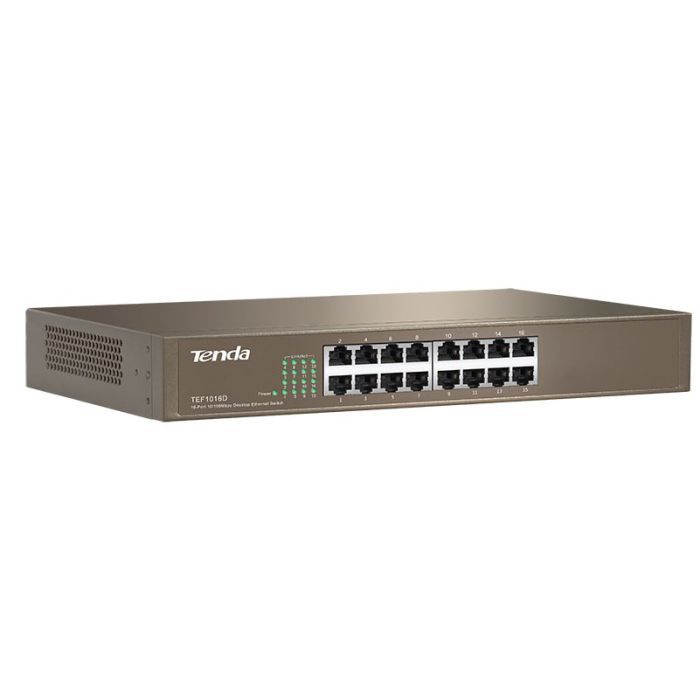 Коммутатор сетевой Tenda TEF1016D изображение 2