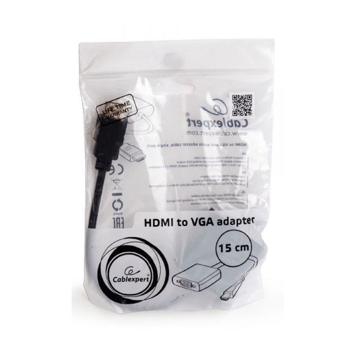 Перехідник HDMI to VGA Cablexpert (A-HDMI-VGA-03) зображення 2
