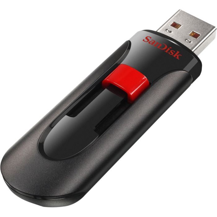 USB флеш накопитель SanDisk 64GB Cruzer Glide Black USB 3.0 (SDCZ600-064G-G35) изображение 3