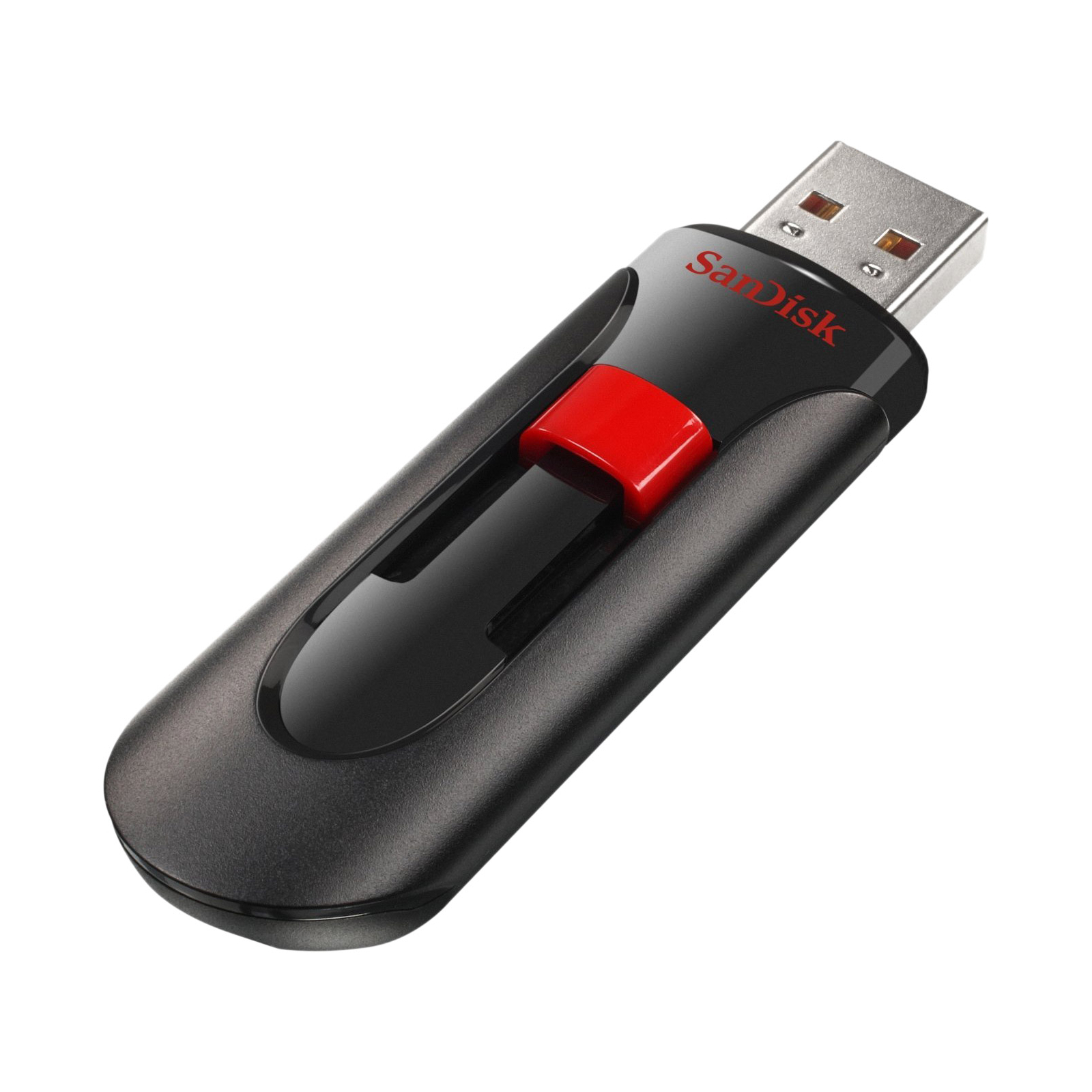 USB флеш накопичувач SanDisk 128GB Cruzer Glide Black USB 3.0 (SDCZ600-128G-G35) зображення 3