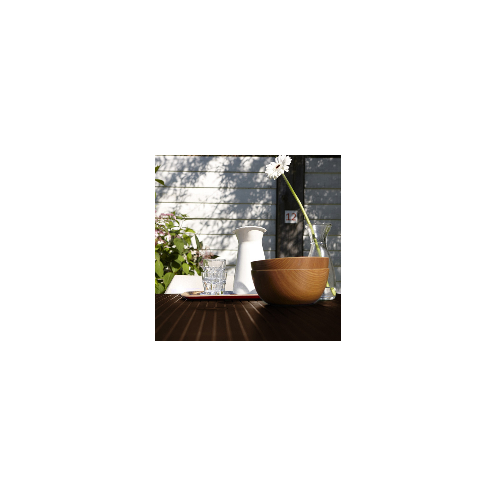 Стіл садовий Allibert Dante коричневый (17187056599) зображення 3