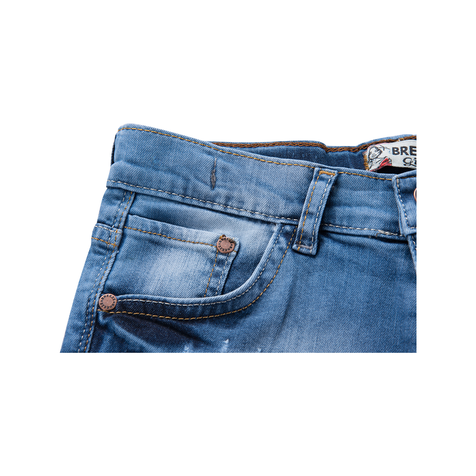 Шорты Breeze с ремнем (20063-116G-jeans) изображение 3