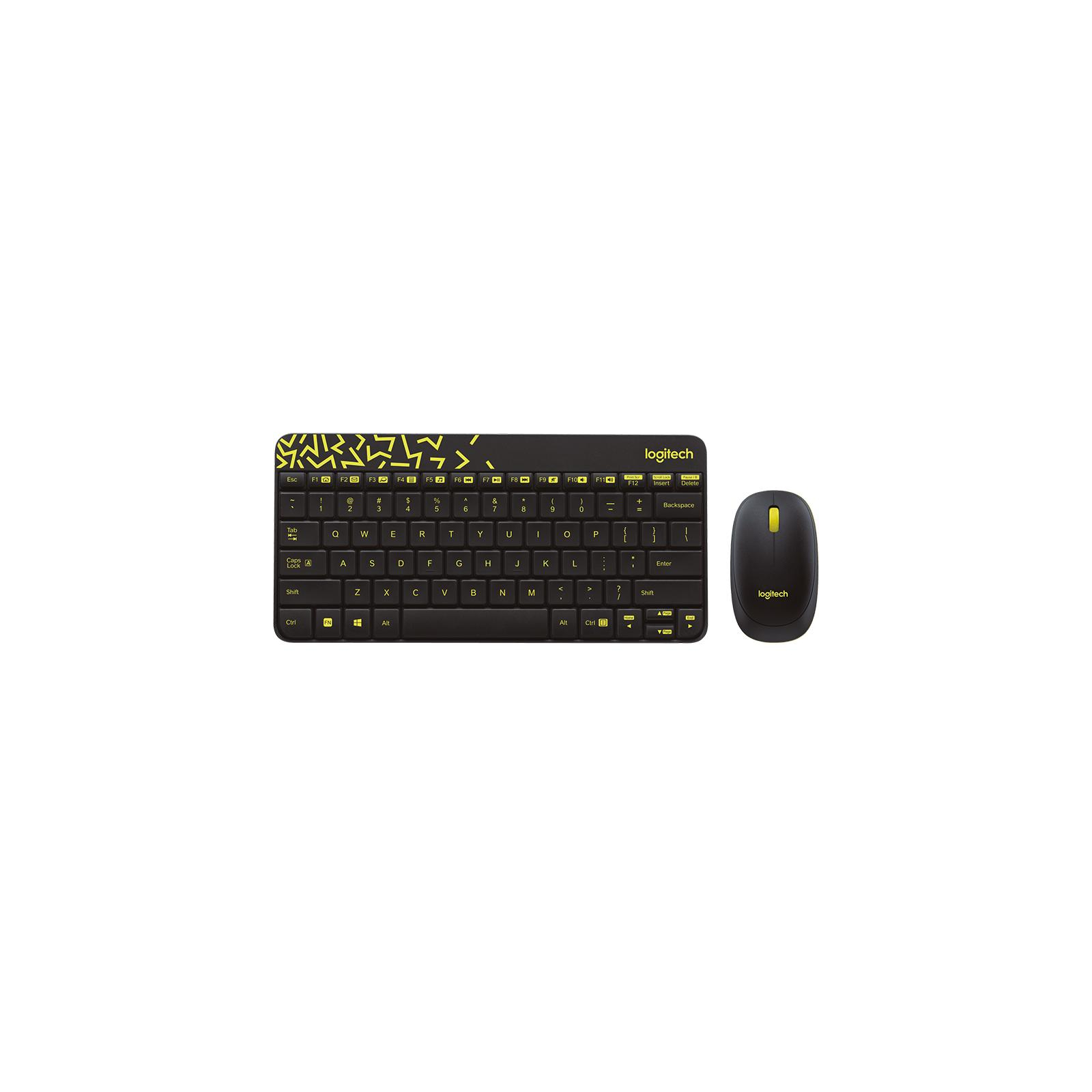 Комплект Logitech Wireless Combo MK240 Ru Black (920-008213)