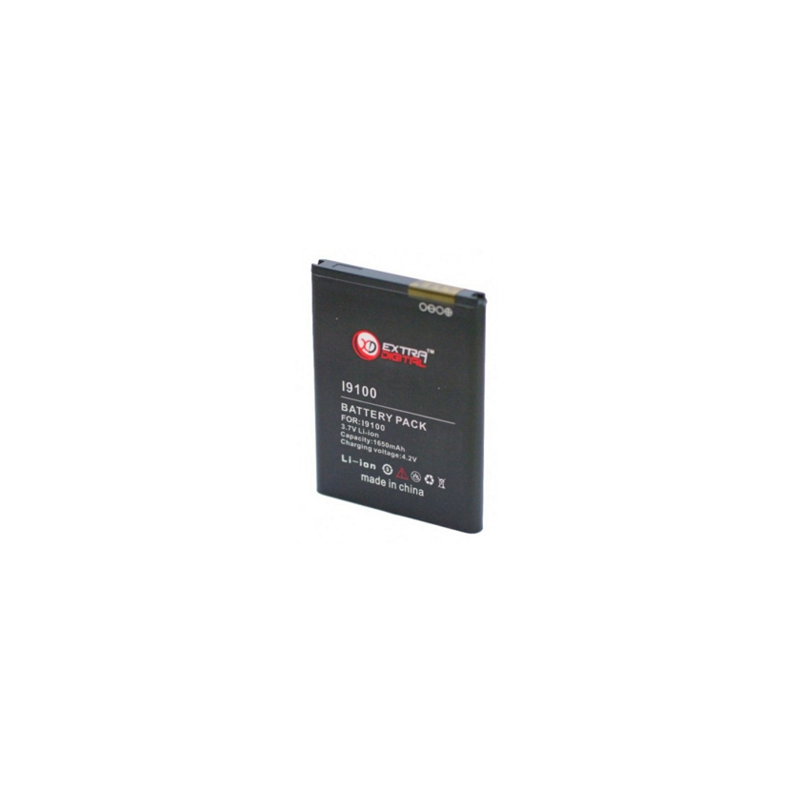Акумуляторна батарея Extradigital Samsung GT-i9100 Galaxy S2 (1650 mAh) (BMS6307) зображення 2