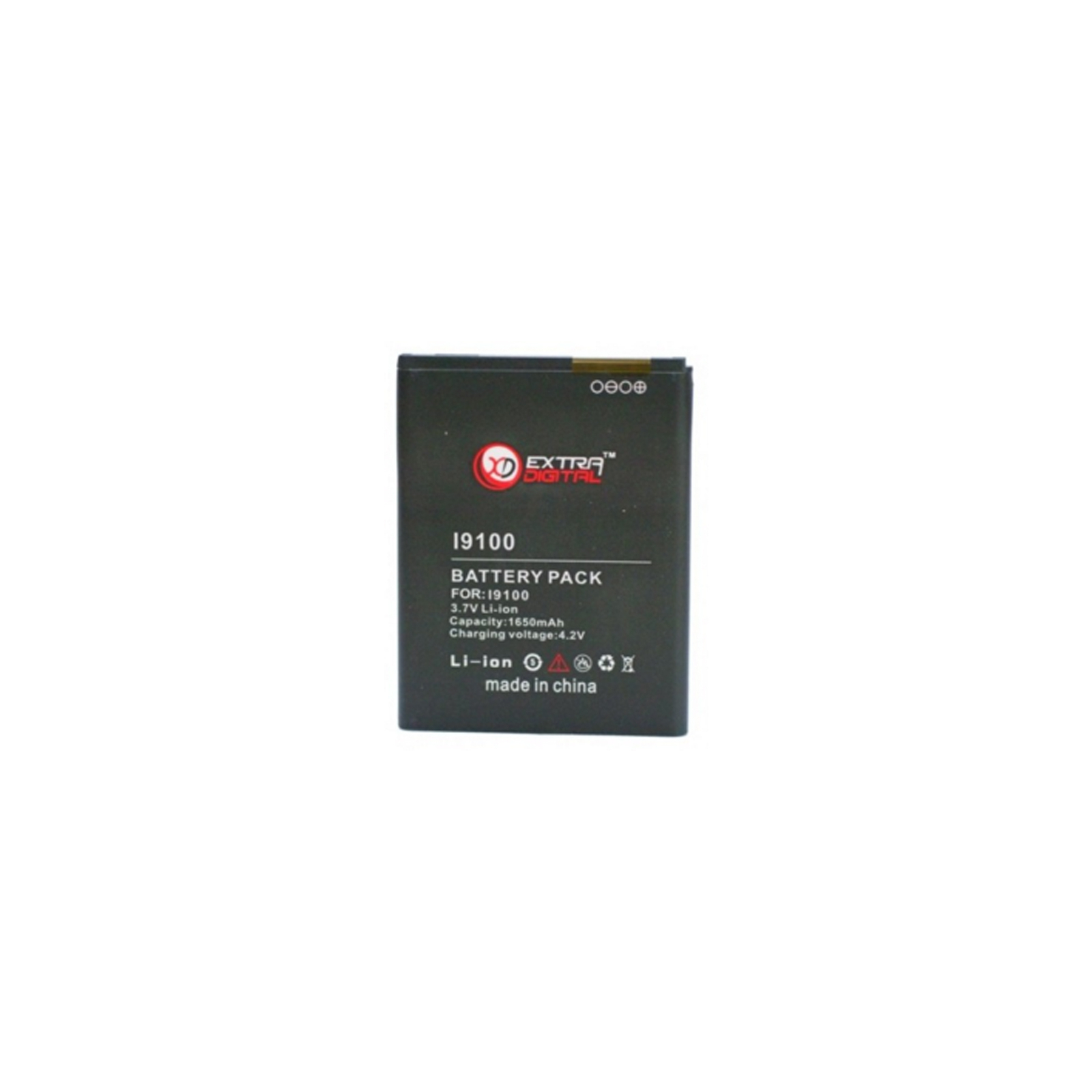 Акумуляторна батарея Extradigital Samsung GT-i9100 Galaxy S2 (1650 mAh) (BMS6307)