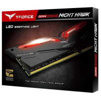 Модуль памяти для компьютера DDR4 16GB (2x8GB) 3200 MHz T-Force Night Hawk Blue LED Team (THBD416G3200HC16CDC01) изображение 5