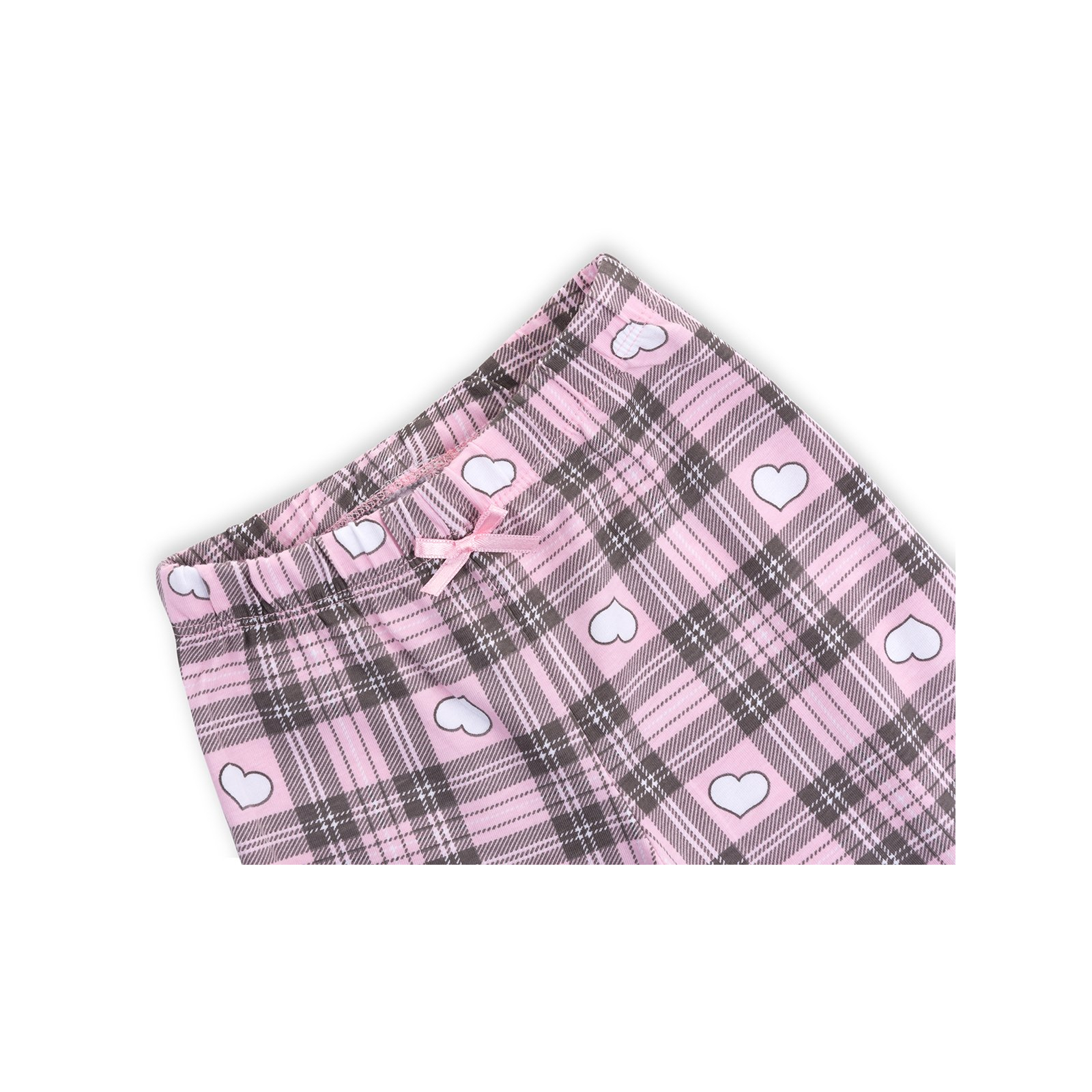 Пижама Matilda с сердечками "Love" (7585-92G-pink) изображение 7
