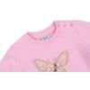 Кофта дитяча Breeze з мереживним метеликом (10086-92G-pink) зображення 3