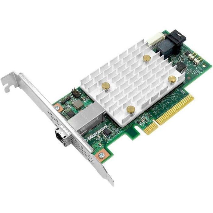 Контроллер RAID Adaptec SmartHBA 2100-4i4e Single 1xSFF-8643, 1xSFF-8644, 8xPCIe (122292200-R/2292200-R)