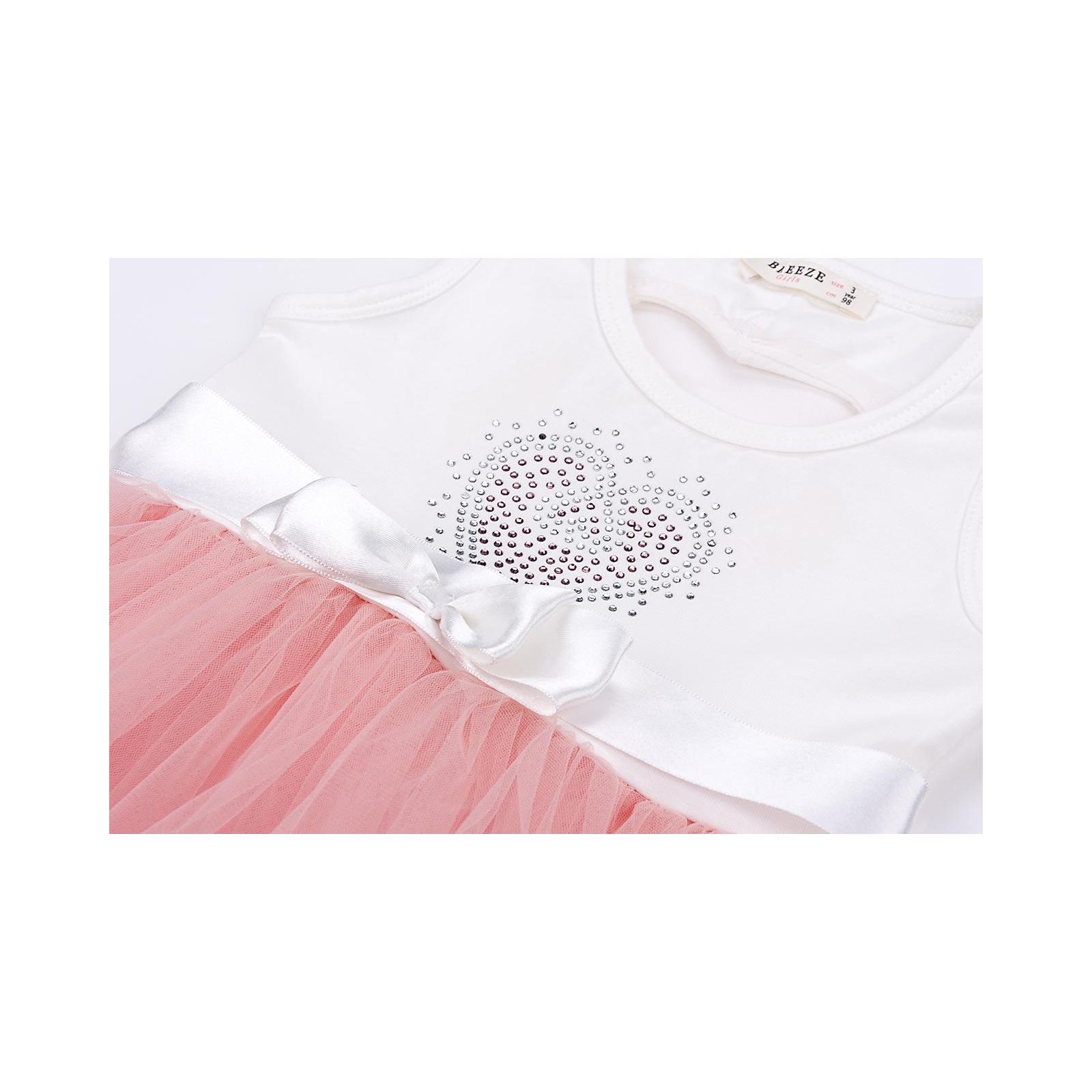 Платье Breeze сарафан с фатиновой юбкой и сердцем (10862-110G-pink) изображение 5