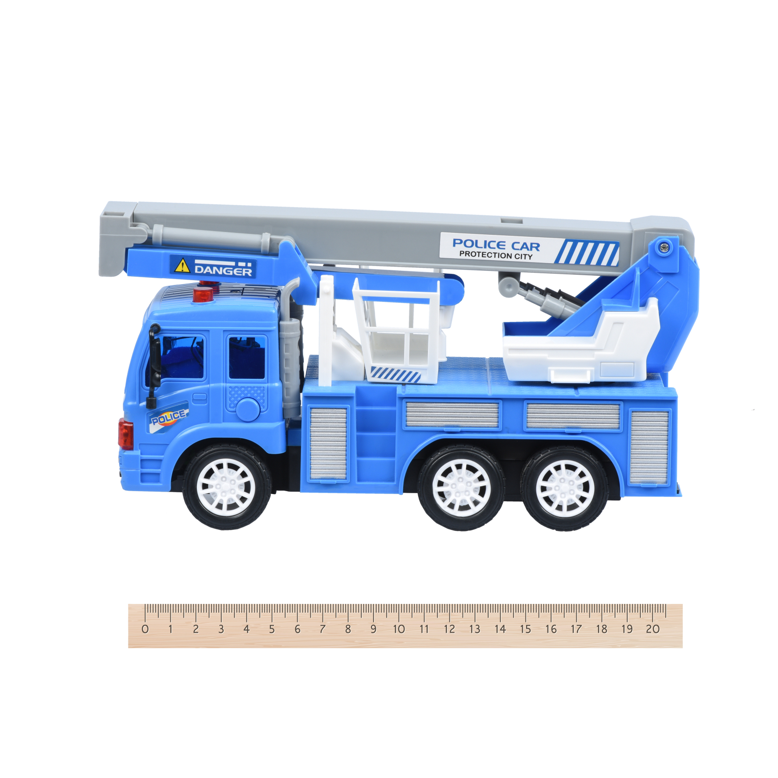 Радиоуправляемая игрушка Same Toy CITY Кран синий (F1630Ut) изображение 5