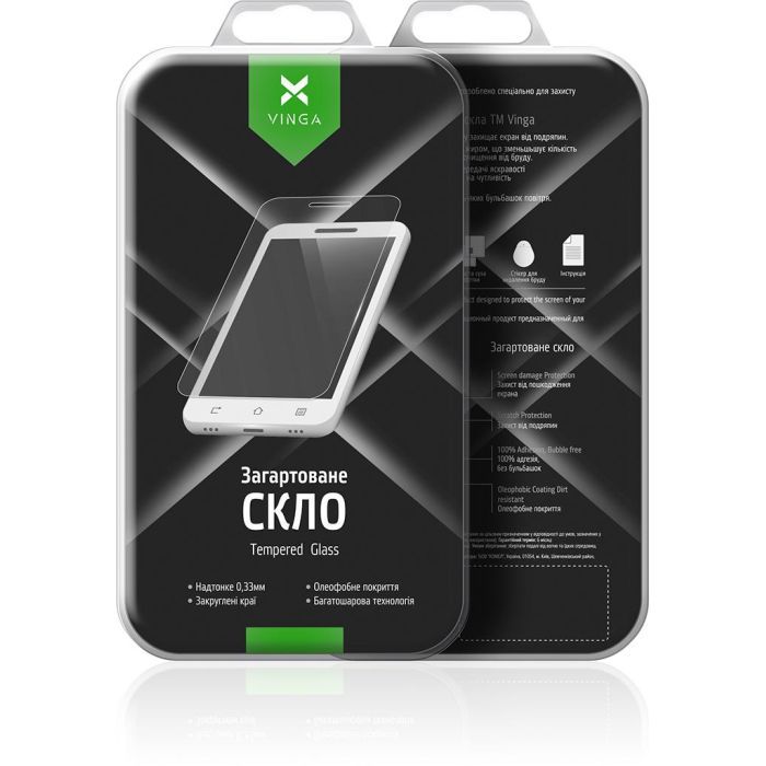 Стекло защитное Vinga для Huawei Y3 2017 (Clear) (VTPGS-Y32017) изображение 6