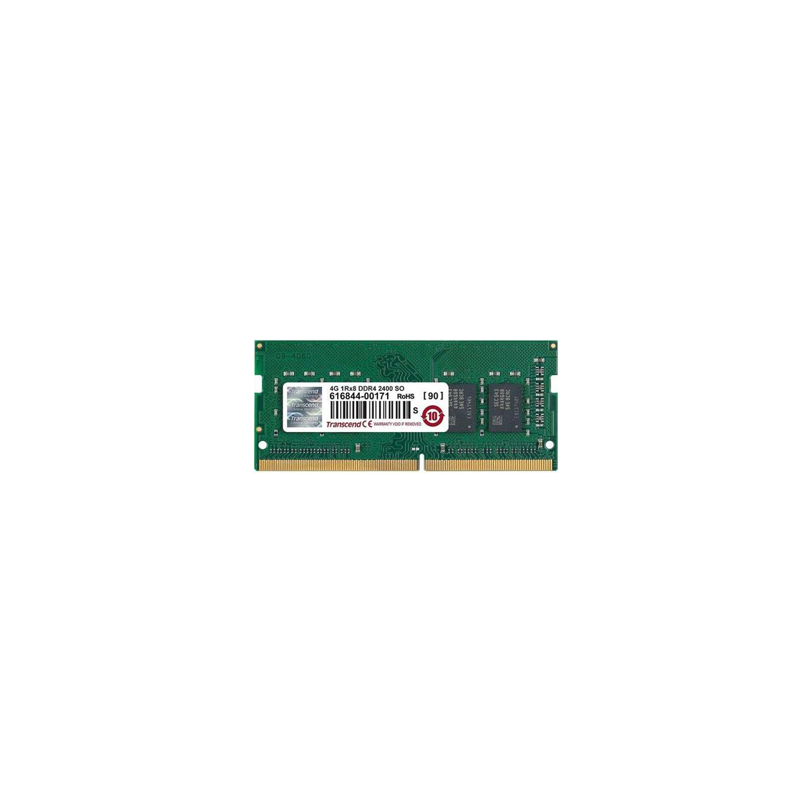 Модуль пам'яті для ноутбука SoDIMM DDR4 4GB 2400 MHz Transcend (JM2400HSH-4G)