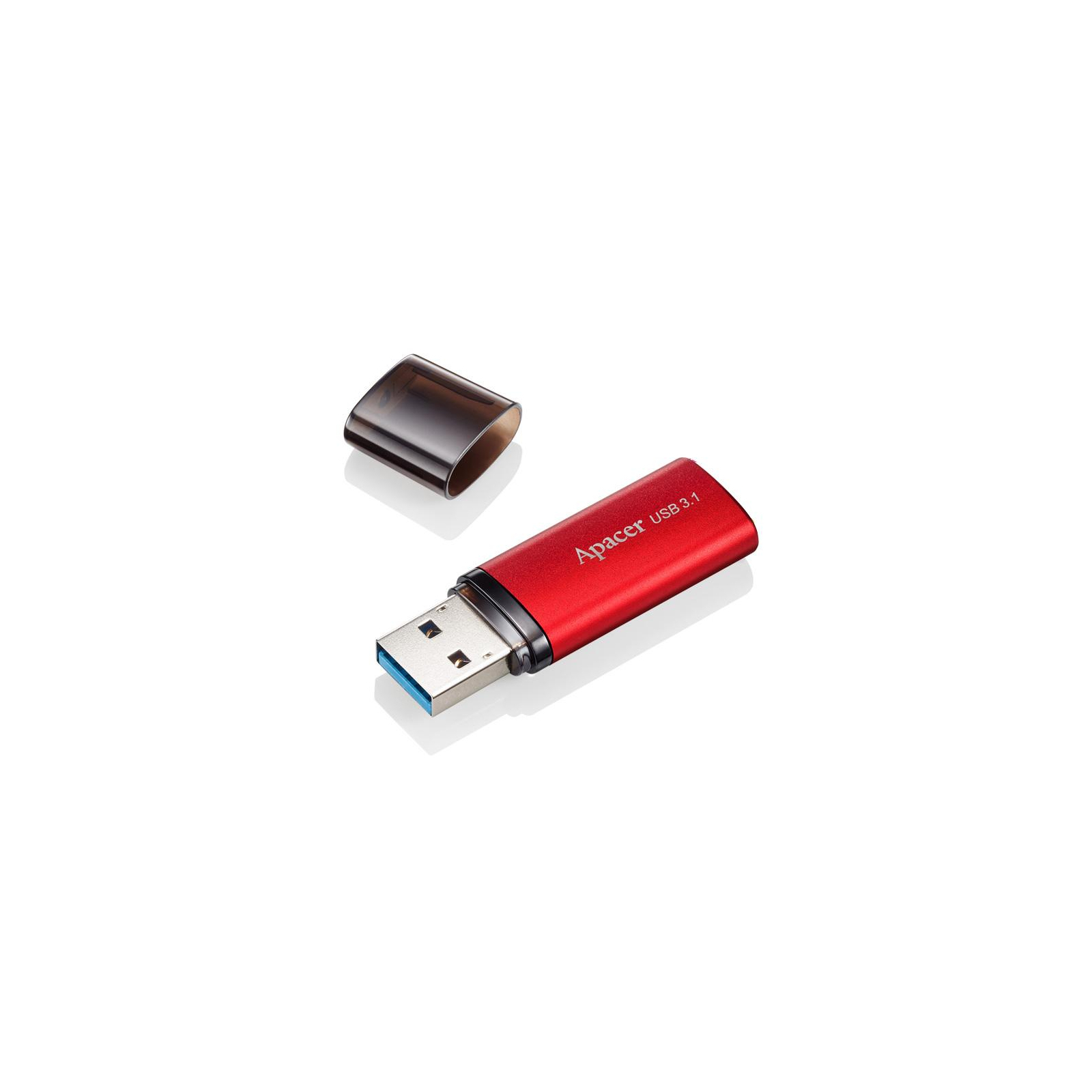USB флеш накопичувач Apacer 8GB AH25B Red USB 3.1 Gen1 (AP8GAH25BR-1) зображення 3