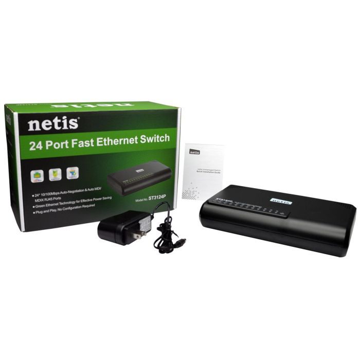 Коммутатор сетевой Netis ST3124P изображение 4