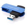 USB флеш накопичувач eXceleram 128GB P2 Series Blue/Black USB 3.1 Gen 1 (EXP2U3BLB128) зображення 2