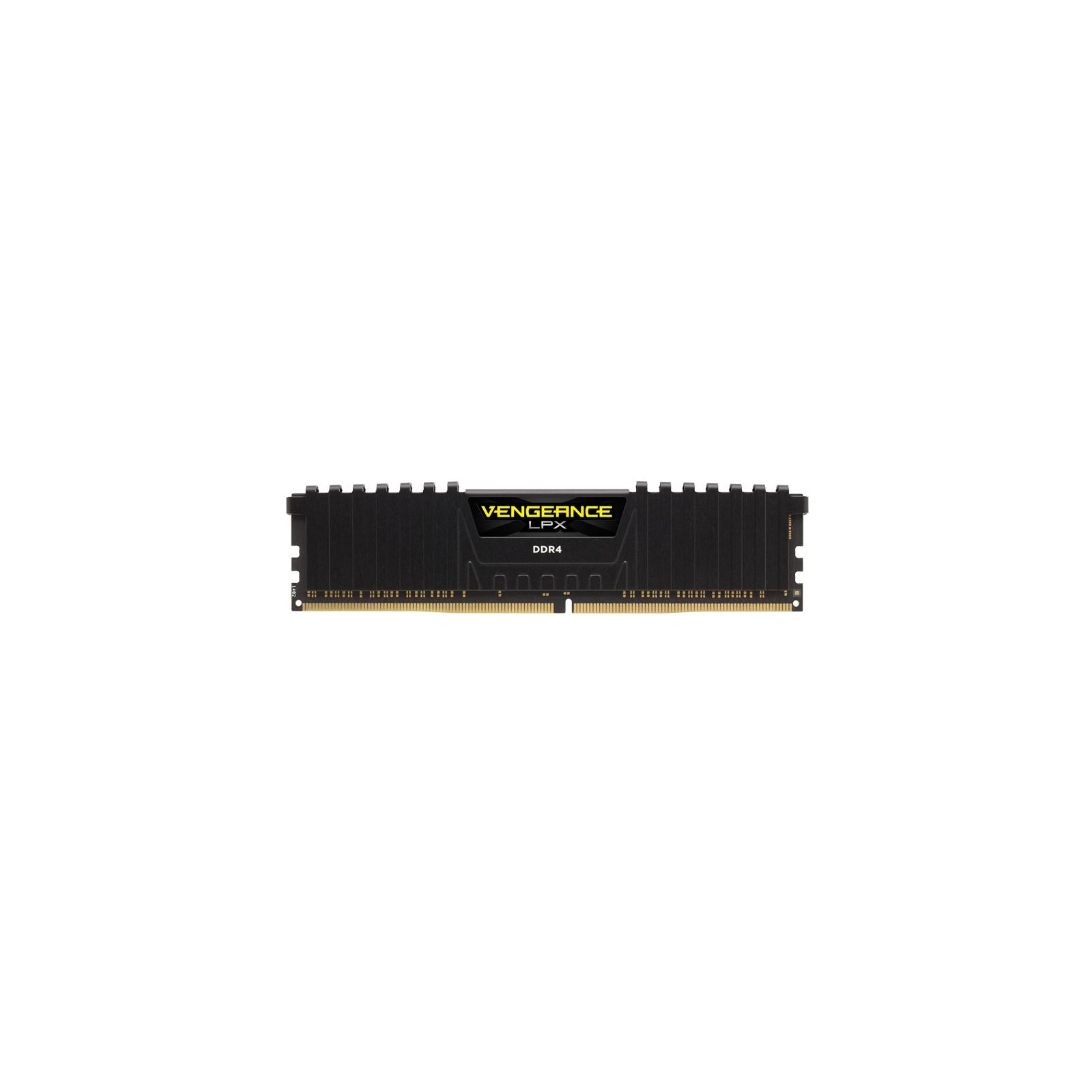 Модуль пам'яті для комп'ютера DDR4 16GB 2400 MHz Vengeance LPX Black Corsair (CMK16GX4M1A2400C16)