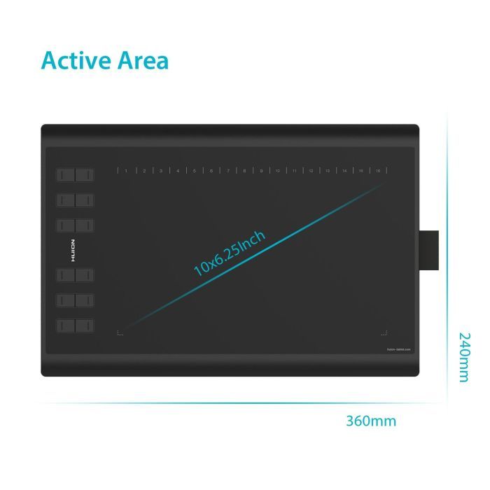 Графический планшет Huion H1060P изображение 5