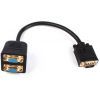 Перехідник Cablexpert VGA M to 2 VGA F (CC-VGAX2-20CM)