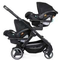 Коляска Chicco Fully Twin Черно-серая (79003.85) изображение 7