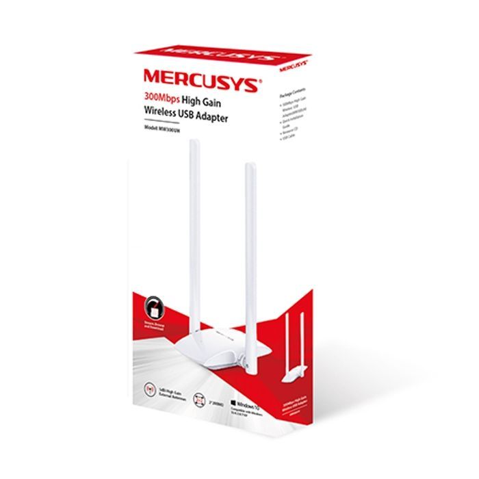 Мережева карта Wi-Fi Mercusys MW300UH зображення 2