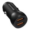 Зарядное устройство Grand-X car 12-24V Black 2USB 5V/2.4A (CH-26/CH-26B)