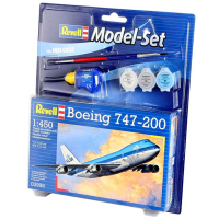 Сборная модель Revell Пассажирский самолет Боинг 747-200 1:450 (4009803639994)