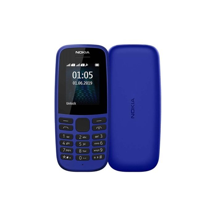 Мобильный телефон Nokia 105 SS 2019 Black (16KIGB01A13)