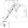 Кронштейн Brateck LDT25-C012 зображення 6