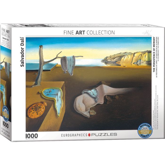 Пазл Eurographics Постоянство памяти. Сальвадор Дали. 1000 элементов (6000-0845)