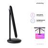Настільна лампа ColorWay 4W with built-in battery 1800 mAh USB in/out 5V*1A, black (CW-DL02B-B) зображення 5