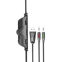 Наушники Trust GXT 380 Doxx Illuminated 3.5mm+USB BLACK (22338) изображение 6