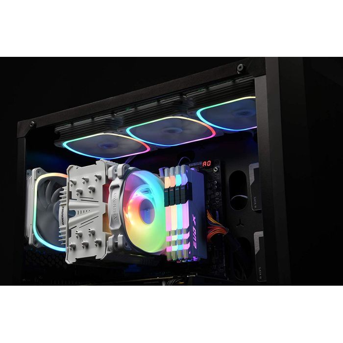 Кулер для процессора Enermax ETS-T50 AXE ARGB White (ETS-T50A-W-ARGB) изображение 6