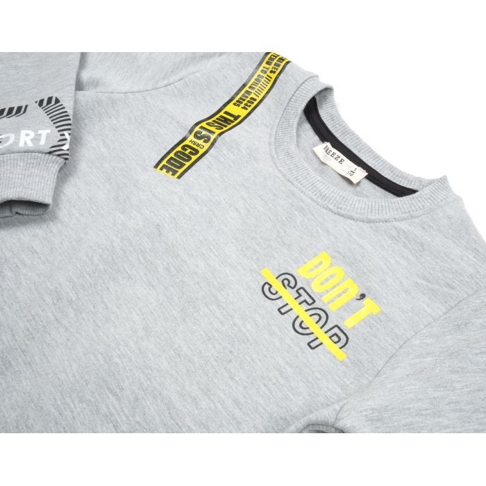 Набор детской одежды Breeze "DON’T STOP" (13313-128B-gray) изображение 7