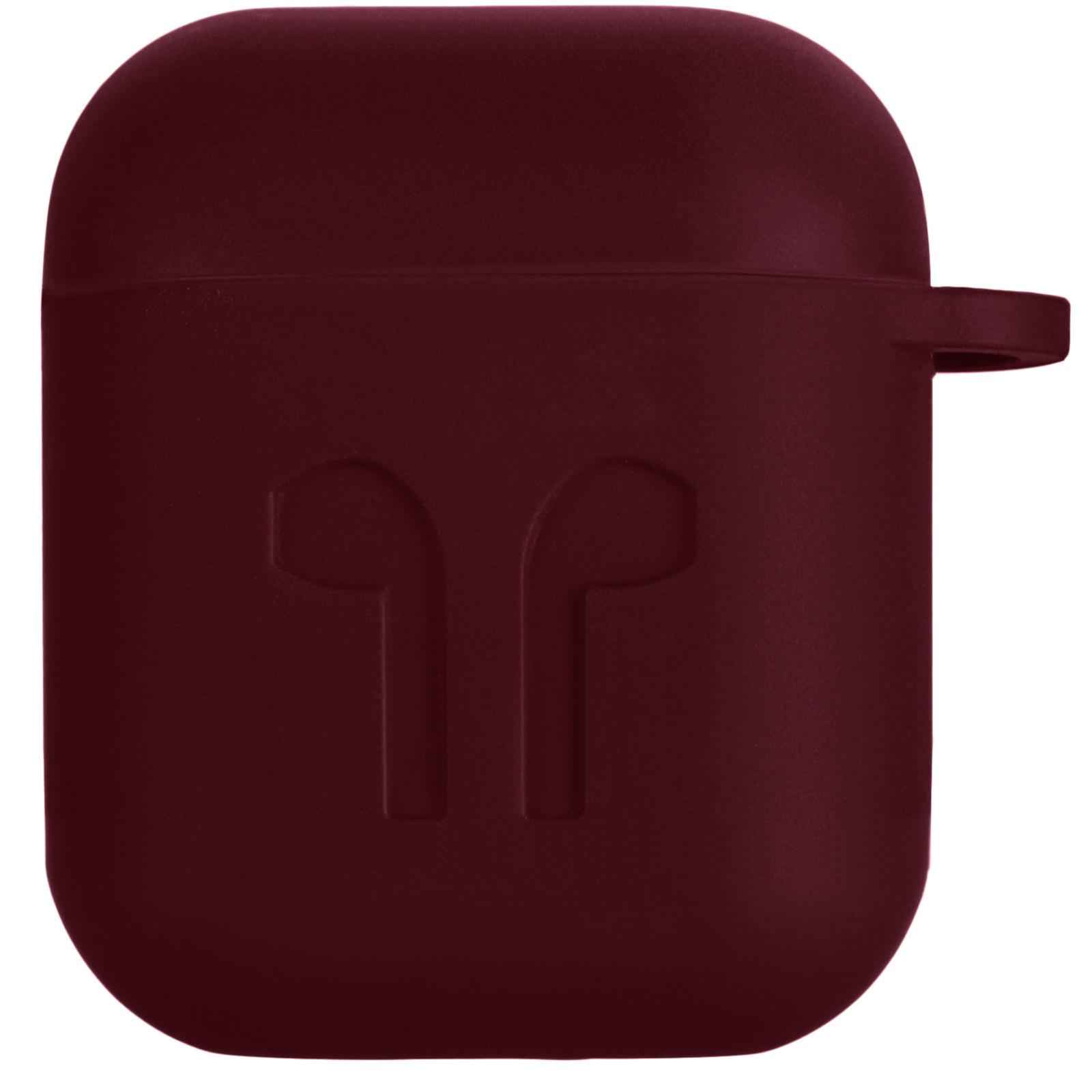 Чохол для навушників 2E для Apple AirPods Pure Color Silicone Imprint 1.5 мм Navy (2E-AIR-PODS-IBSI-1.5-NV)