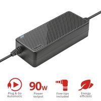 Блок питания к ноутбуку Trust Plug & Go 90W Universal Laptop Charger (20194) изображение 3