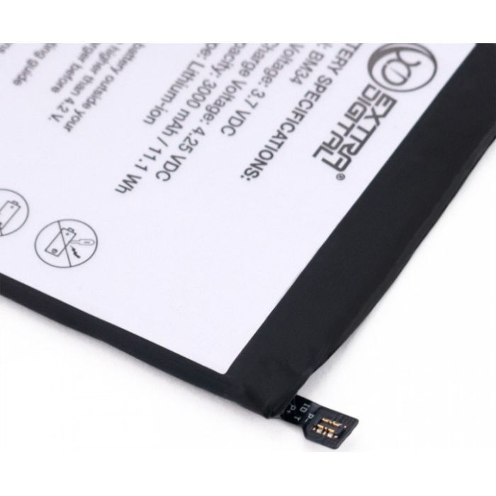 Акумуляторна батарея Extradigital Xiaomi Mi Note Pro (BM34) 3000 mAh (BMX6442) зображення 3